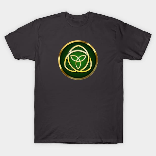 Trinity Knot 1 T-Shirt by The Knotty Works